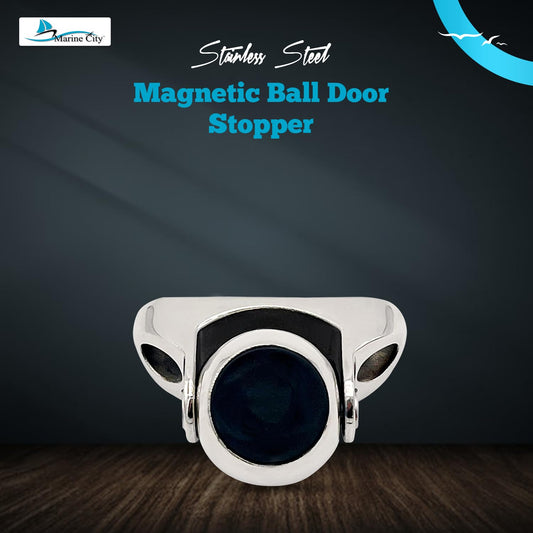 Marine City Door Stoppers Door Stopper Magnet Silver Magnetic Door Stop