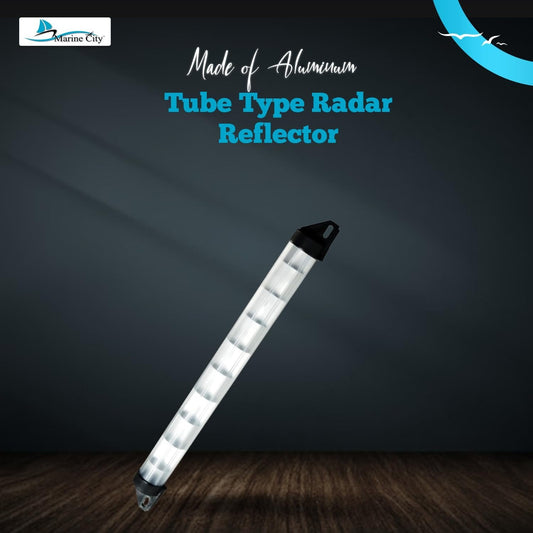 MARINE CITY 23” Aluminum Tube Type Radar Reflector – 25 SQ FT Reflective Area Marine City