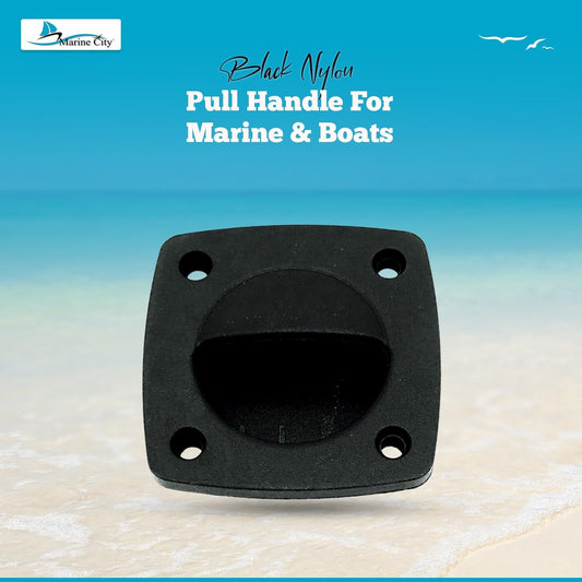Marine City Black Nylon Pull Handle Durable, Corrosion-Resistant, Ergonomic Grip MARINE CITY
