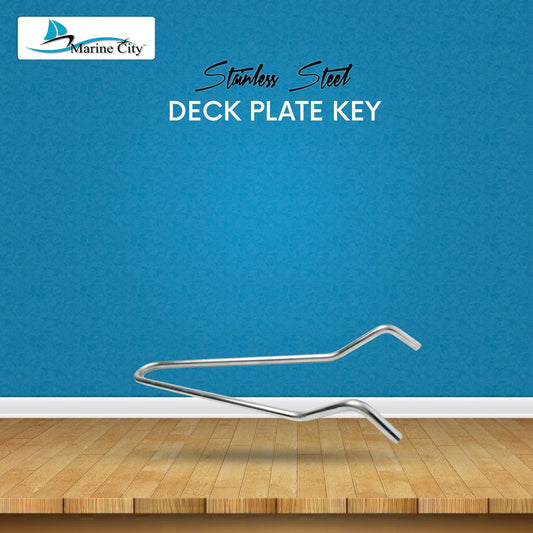 Marine City Stainless Steel Deck Plate Key – Adjustable Pin Wrench & Spanner