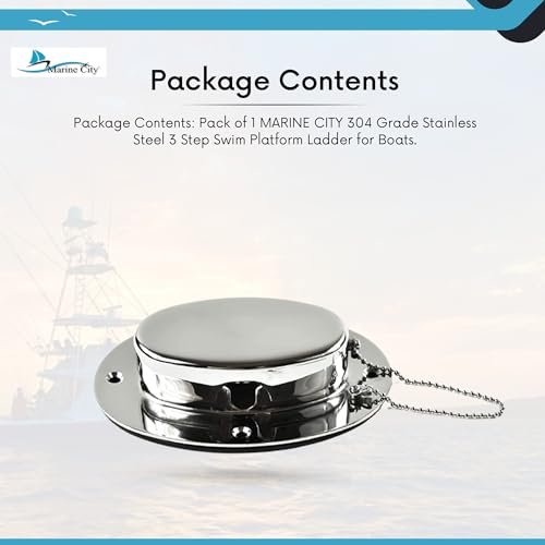 Marine City Stainless Steel Hinged Chain Deck Pipe – Durable, Easy Install Marine City