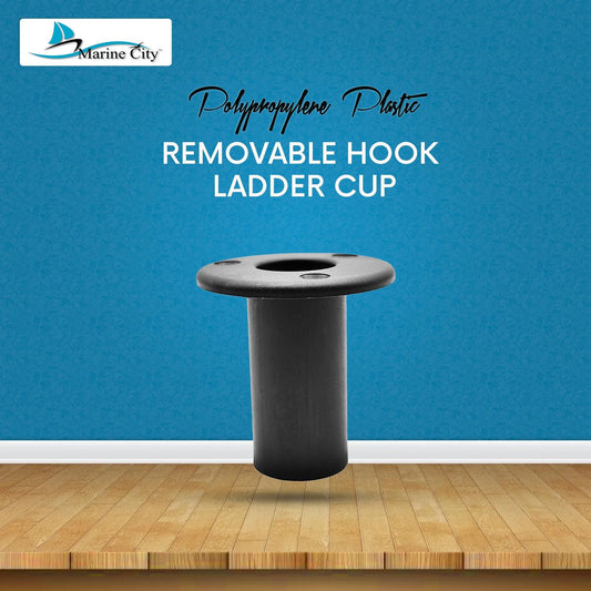 MARINE CITY Removable 1-1/4 Inch Hook Ladder Cup Mount Ladder/Tube Insert Plugs (2 Per Pack) MARINE CITY