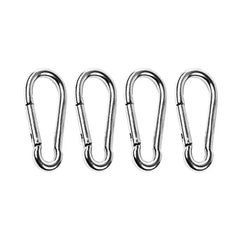 MARINE CITY 316 Stainless-Steel 2-3/8” Carabiners/Clip Snap Hook for Climbing, Fishing, Hiking - Image #1