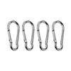 MARINE CITY 316 Stainless-Steel 2-3/8” Carabiners/Clip Snap Hook for Climbing, Fishing, Hiking - Image #1