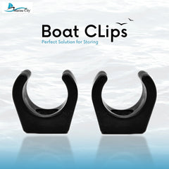 Marine City 7/8 inches Ladder Stowing/Hook Storage Clips for Boat (2 per Pack) - Image #7