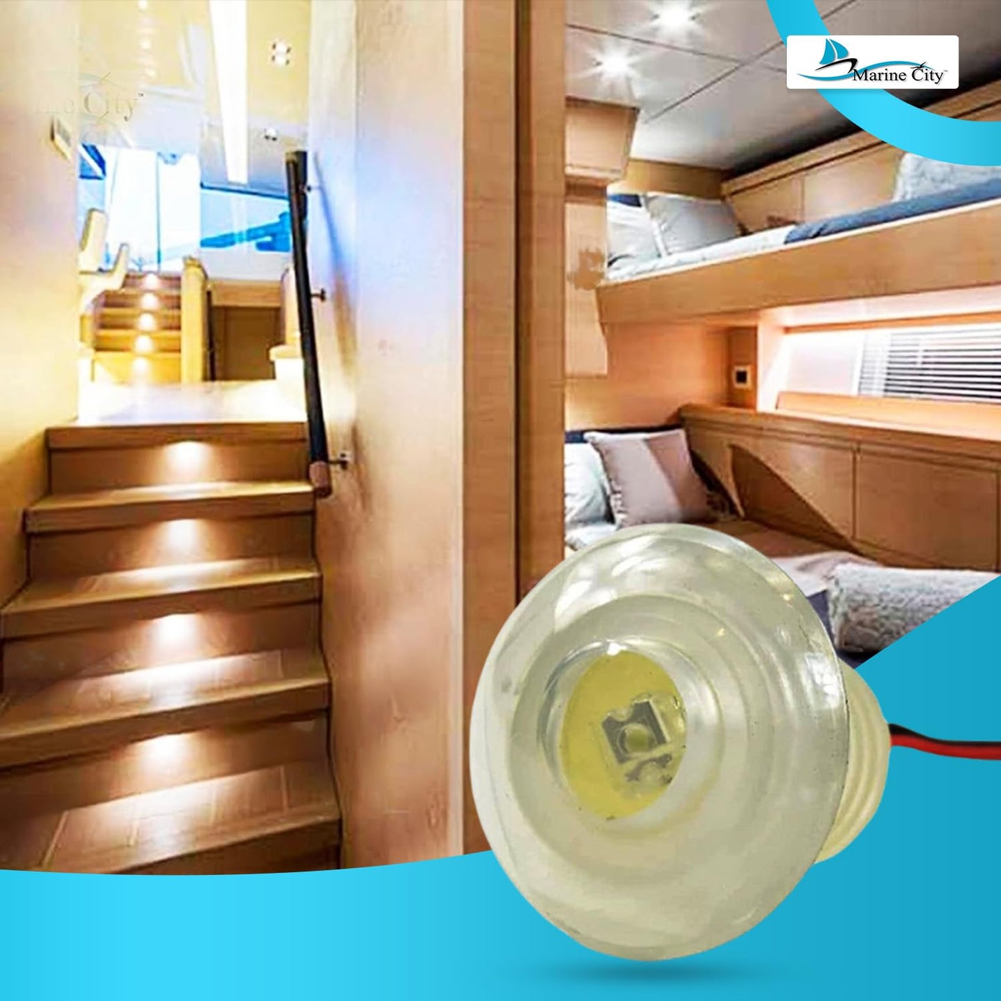 Marine City Boat Accessories Marine Led Courtesy Lights 12 Volt Led Marine Cabin Lights