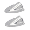 Marine City Boat Stainless Steel Midget Clam Shell Vent/Wire Cable Cover 2-1/8” ×2-1/4” × 3/4” (2pcs) (L) - Image #1