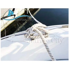 Marine City 316 Stainless Steel Marine Hollow Base Deck Mooring Rope Tie Cleat for Marine Boat Yacht Size:10 Inch (4pcs) - Image #5