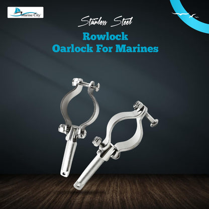 Marine City Clamp-On Oarlocks Carlisle Clamp on Oar locks (2 Pcs) Marine City Hardware