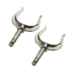 Marine City Boat Accessories Shaft Rowlock Oarlock Socket Boat Oarlock Mounts (Pack of 2)