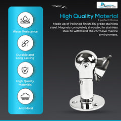 Marine City Door Stop Door Stopper Magnet Heavy Duty Magnetic Door Stop