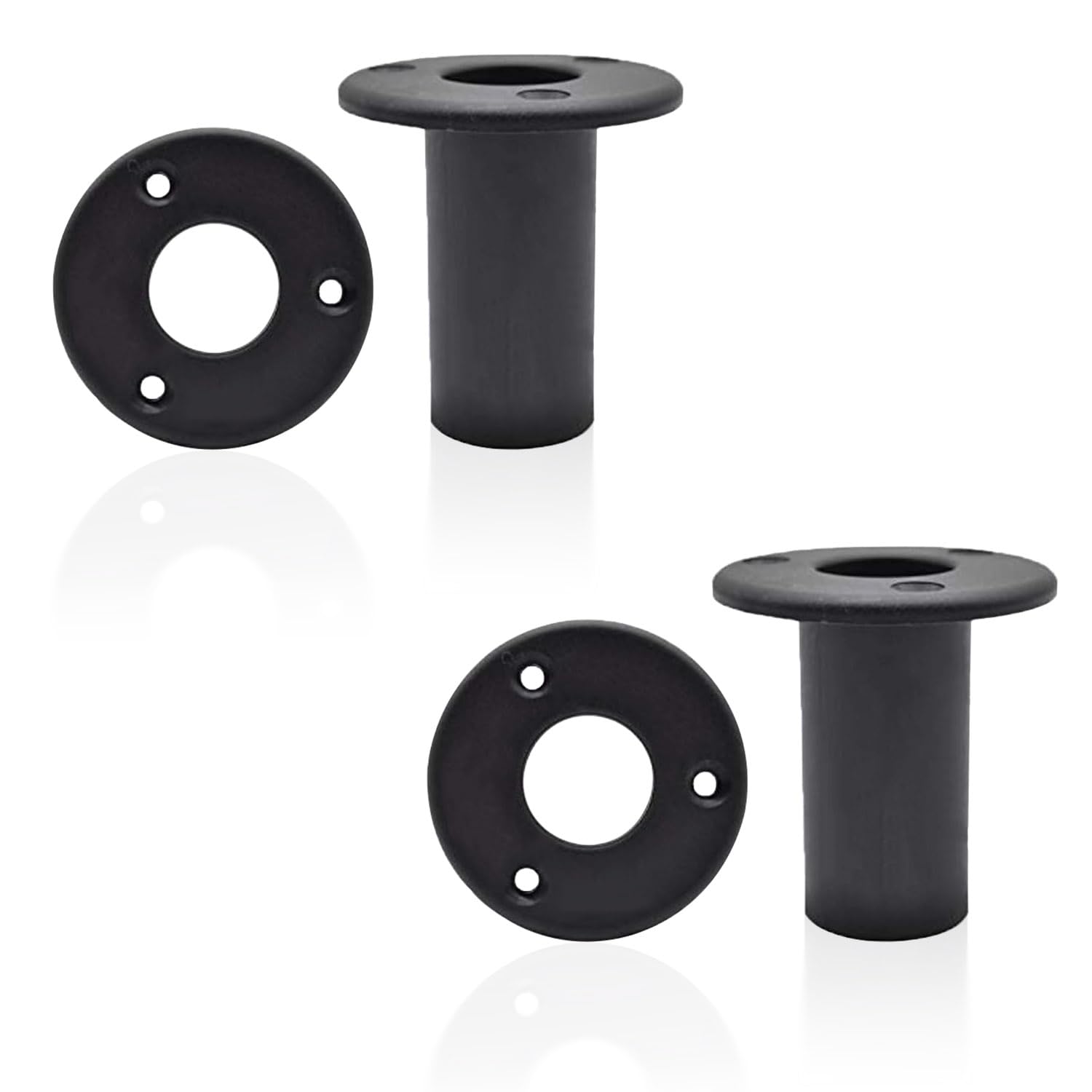 Marine City Boat Accessories Hook Ladder Insert Cup (2 Pack) Marine City Hardware