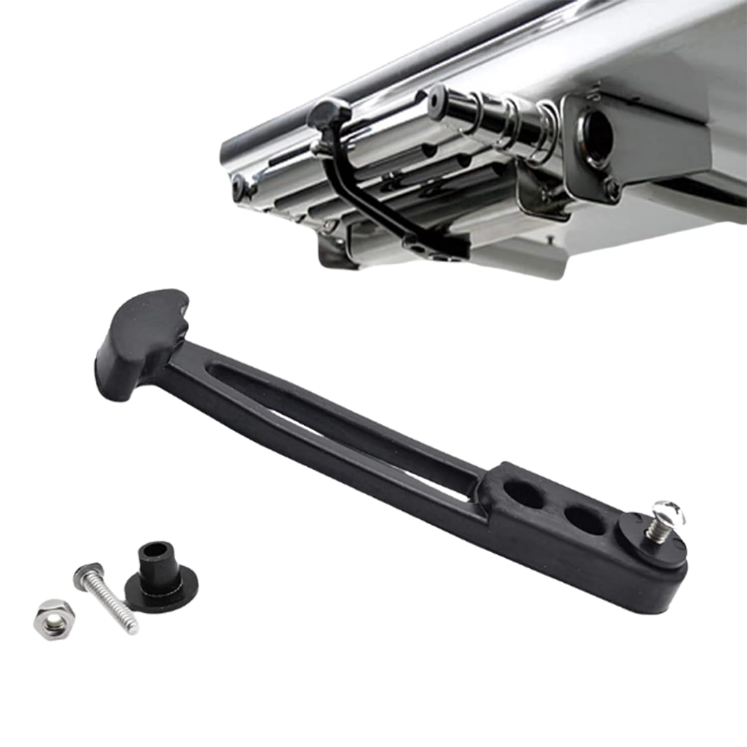 Marine City Boat Strap Boarding Latch Band – Black Silica Rubber, Bungee Rope Marine City Hardware