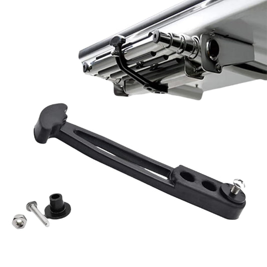 Marine City Boat Strap Boarding Latch Band – Black Silica Rubber, Bungee Rope Marine City Hardware