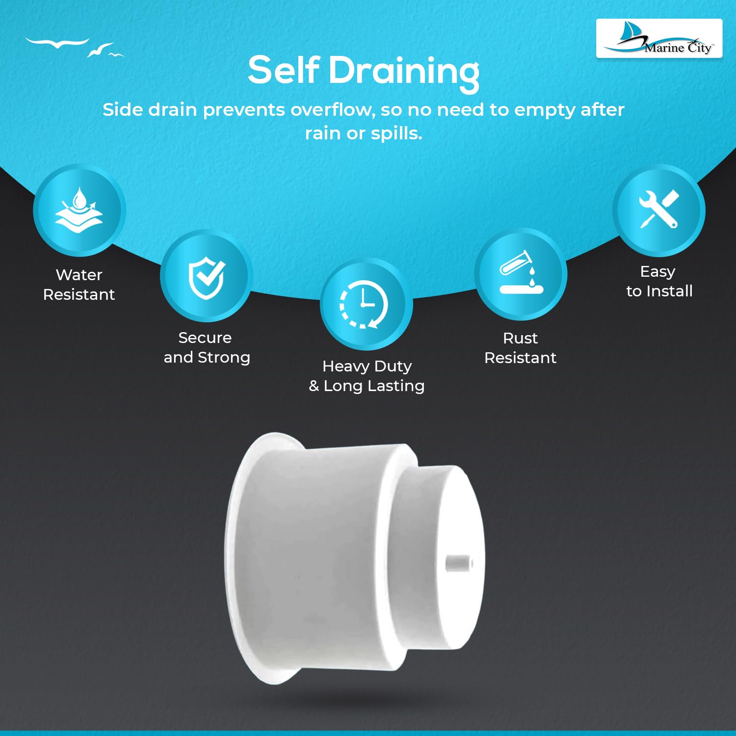 Marine City Boat Cup Holder White Boat Cup Holder Marine Cup Holders Marine City Hardware