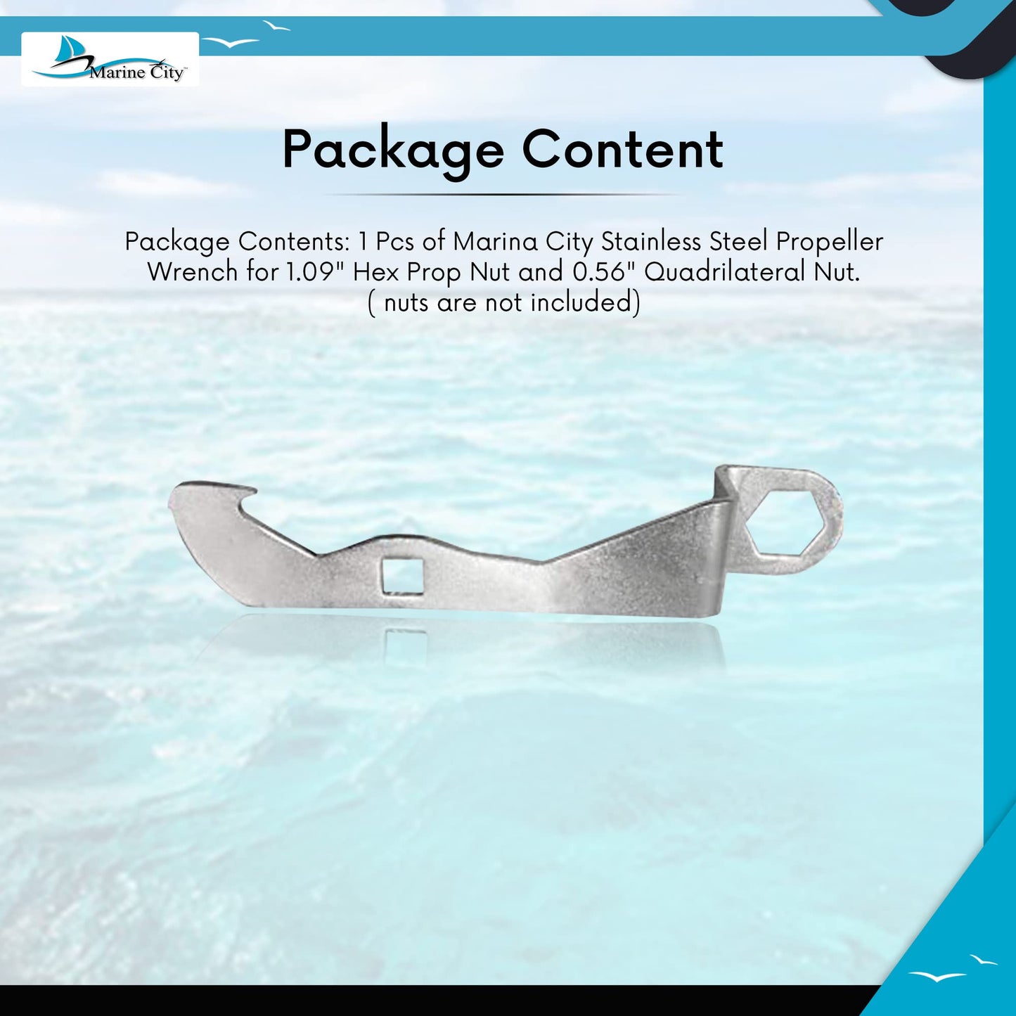 Marine City Prop Wrench Prop Wench Mercury Boat Prop Wrench Marine City