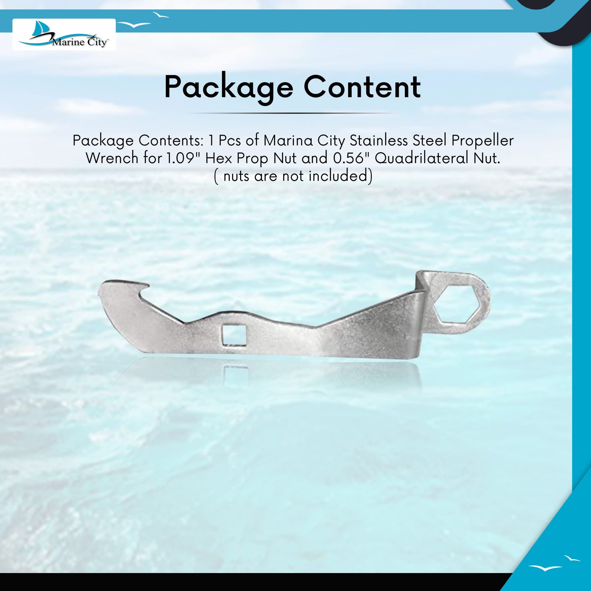 Marine City Prop Wrench Prop Wench Mercury Boat Prop Wrench Marine City