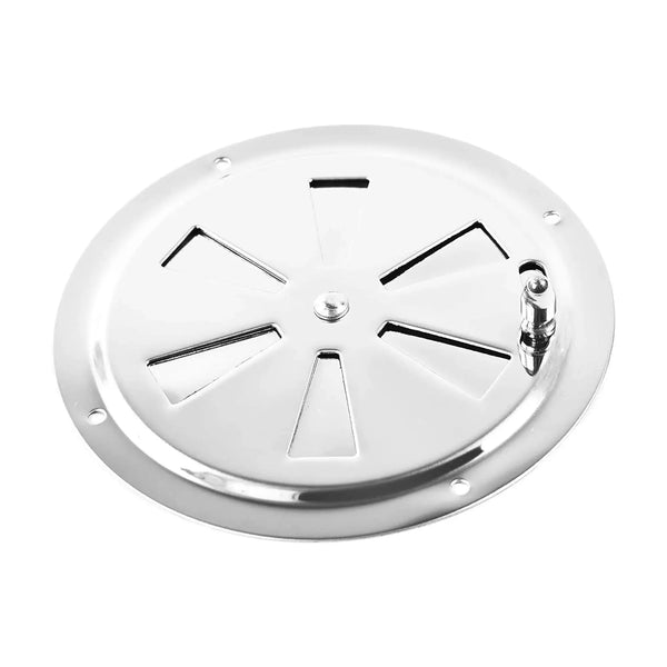 Marine City Stainless-Steel 4 inches / 5 inches Side Knob Butterfly Vent (Diameter: 4 inches) - Image #1