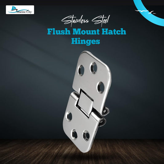 Marine City Boat Accessories Cabinet Hinges Door Hinges (2 Pcs) Marine City