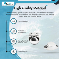 Marine City Security Door Stopper Door Stopper Magnet Heavy Duty Magnetic Door Stop