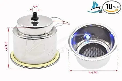 boat maintenance - Cup Drink Holder with Drain for Boat