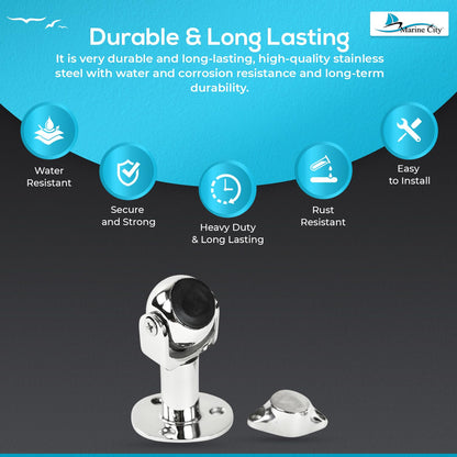 Marine City Door Stop Door Stopper Magnet Heavy Duty Magnetic Door Stop Marine City Hardware