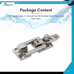 Marine City Boat Accessories Latch Lock Cam Door Latch