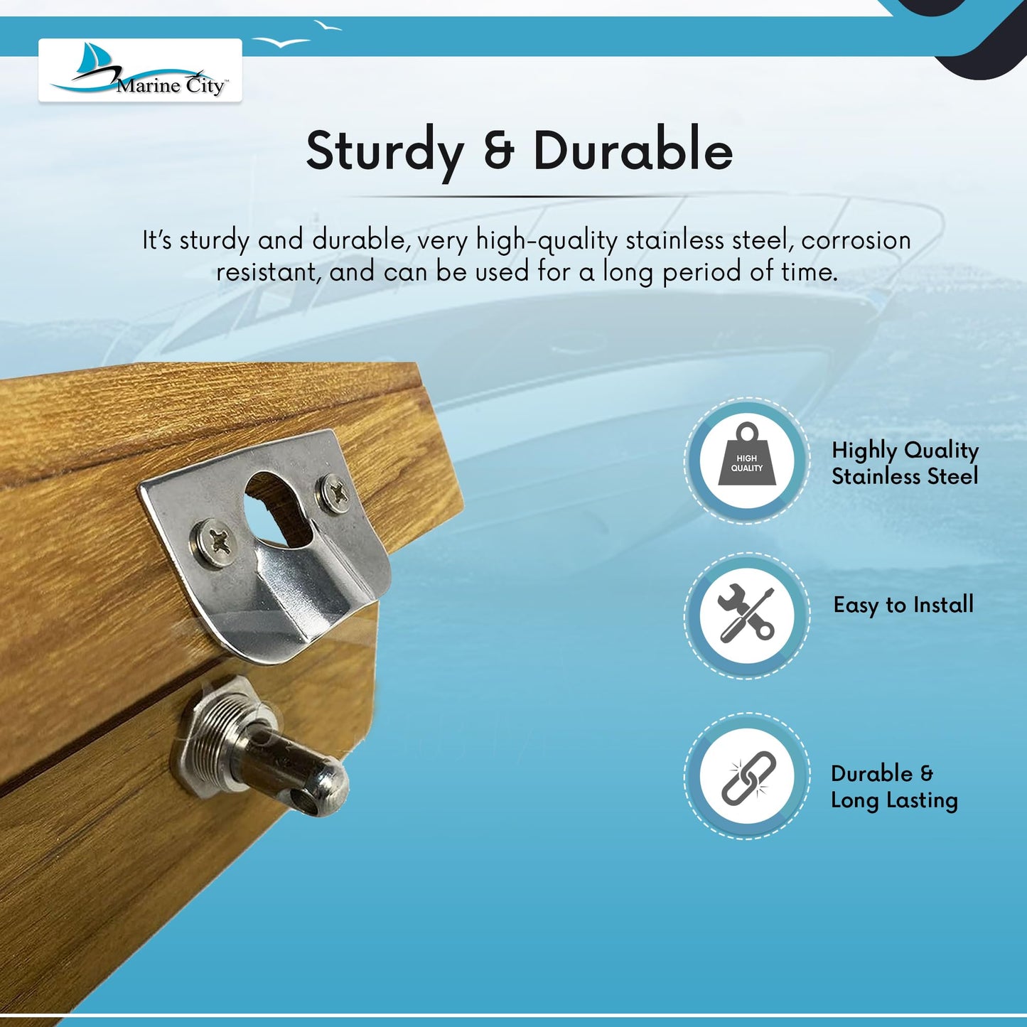 Marine City Boat Accessories Boat Hatch Latches Marine Hatch Latch