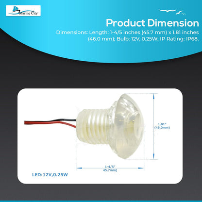 Marine City Boat Accessories Marine Led Courtesy Lights 12 Volt Led Marine Cabin Lights