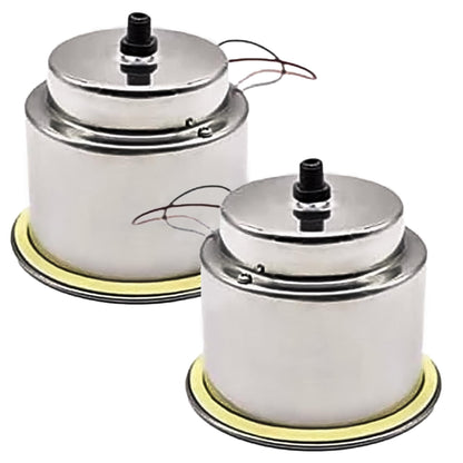 Marine City Stainless Steel Red LED Illuminated Drink Holder with Drain (2 Pcs) MARINE CITY