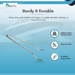 Marine City Stainless Steel Deck Plate Key – Adjustable Pin Wrench & Spanner