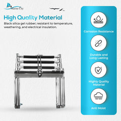 Marine City Silica Boat Strap Boarding Latch Band – 3 Adjustable Mounting Holes