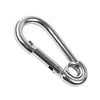 Marine City 316 Stainless-Steel 3-1/2” Carabiners/Clip Snap Hook with Ring for Sailing, Fishing, Hiking