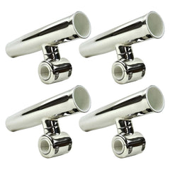 Marine City Adjustable Fishing Rod Holder – 304 Stainless Steel Clamp-On (4 Pcs)
