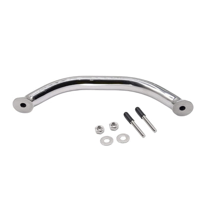 Marine City Handrail Grab Rail Handle, 9 Inch, 304 Stainless Steel, Oval Tube Marine City