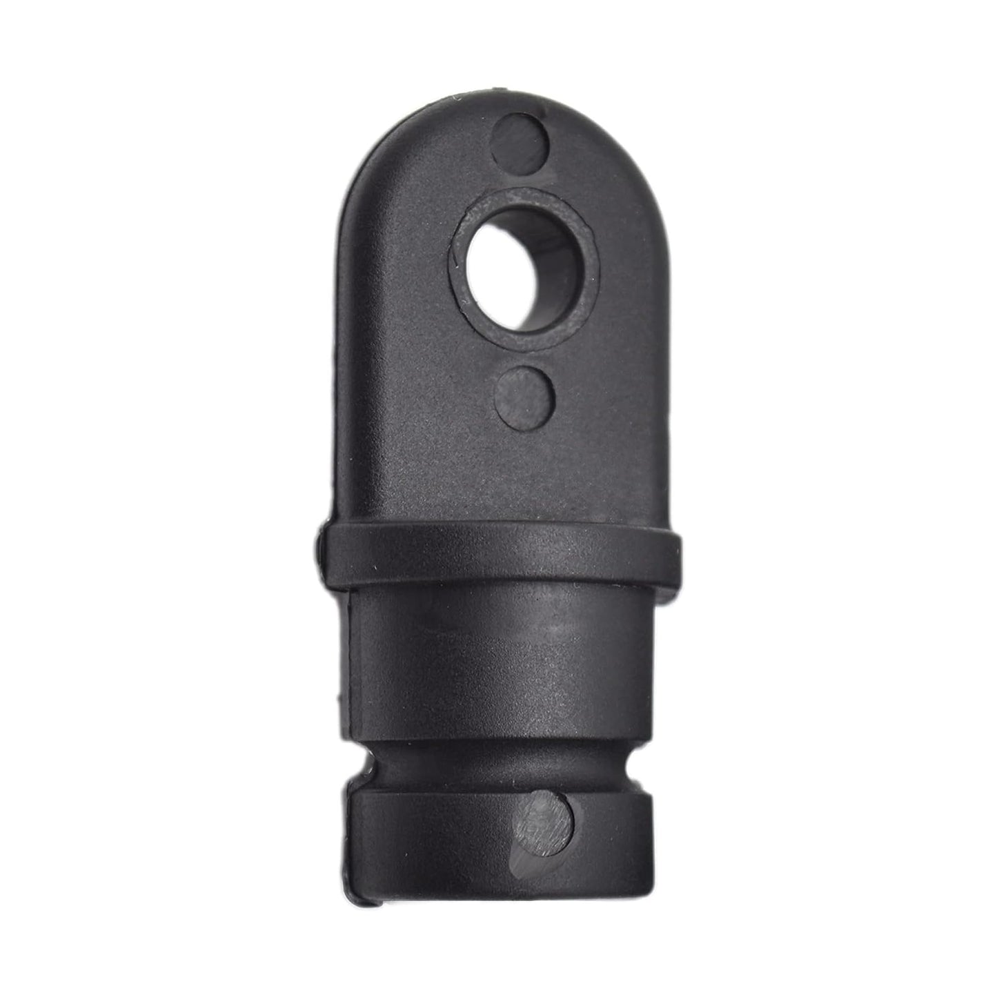 Marine City Black Nylon Bimini Top Eye End Cap - Round Inside Eye End Marine City Hardware