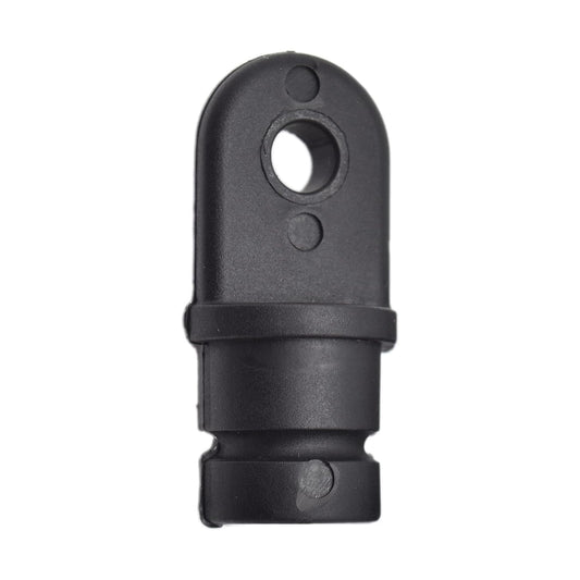 Marine City Black Nylon Bimini Top Eye End Cap - Round Inside Eye End Marine City Hardware