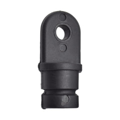 Marine City Black Nylon Bimini Top Eye End Cap - Round Inside Eye End