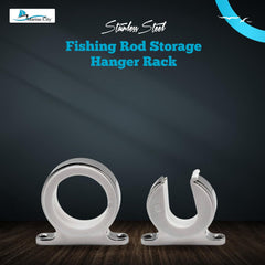 Marine City Stainless Steel Fishing Rod Storage Rack – Durable, Easy to Install