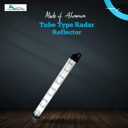 MARINE CITY 23” Aluminum Tube Type Radar Reflector – 25 SQ FT Reflective Area Marine City