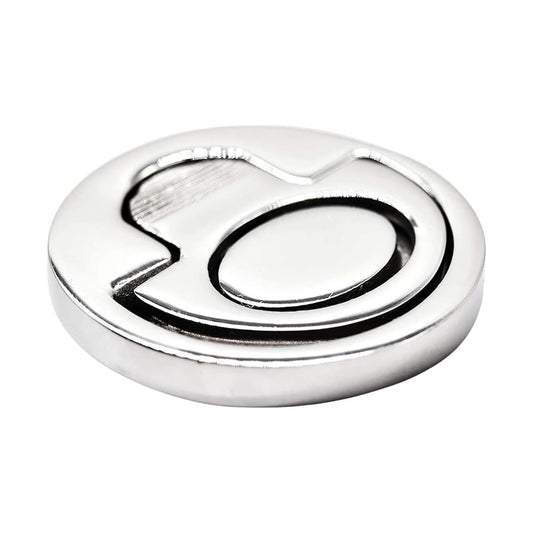 Marine City 316 Stainless Steel Round Spring-Loaded Flush Lifting Ring – 2 Inch Marine City Hardware