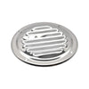 Marine City 304 Stainless Steel Round Louvered Vent – 5 Inch, Weather-Resistant