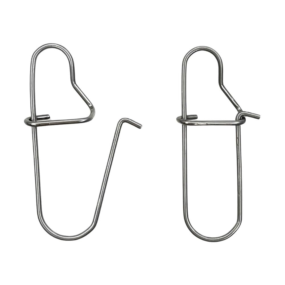 Marine City Clips para bandera de antena de acero inoxidable, accesorios para mástil de bandera para barcos marinos (2 por paquete)