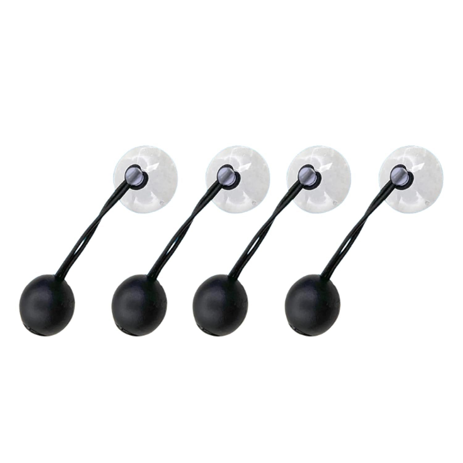 Marine City Bungee Cord Suction Cup Boat Cover Tie Downs – 1.38 Inches (4 Pcs) MARINE CITY