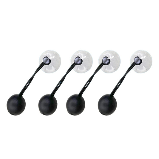 Marine City Bungee Cord Suction Cup Boat Cover Tie Downs – 1.38 Inches (4 Pcs) MARINE CITY