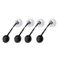Marine City Bungee Cord Suction Cup Boat Cover Tie Downs – 1.38 Inches (4 Pcs)