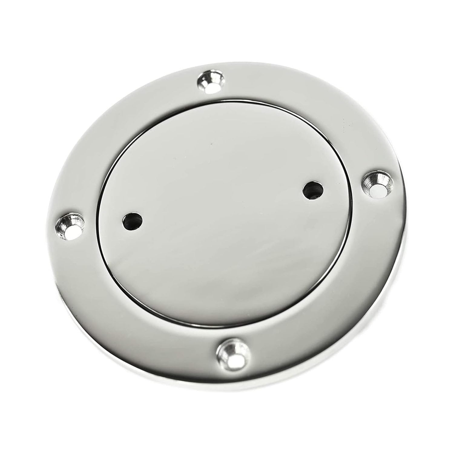 Marine City 3-Inch 316 Stainless Steel Inspection Deck Plate with Rubber O-Ring