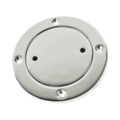 Marine City 3-Inch 316 Stainless Steel Inspection Deck Plate with Rubber O-Ring