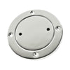 Marine City 3-Inch 316 Stainless Steel Inspection Deck Plate with Rubber O-Ring