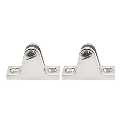 MARINE CITY Bimini Top Deck Hinge with Removable Pin – 316 Stainless Steel Marine City Hardware